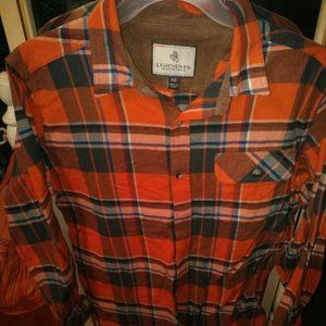 NWOT Legendary Whitetails  Flannel Shirt SZ MD
